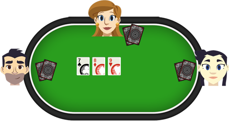 Poker dealer burn card
